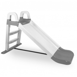 Doloni Tobogan s rukohvatom 140 cm Bijelo-siva