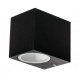 LED vanjska svjetiljka B7157 - GU10 - 9 x 8 x 6,5cm - crna - IP44