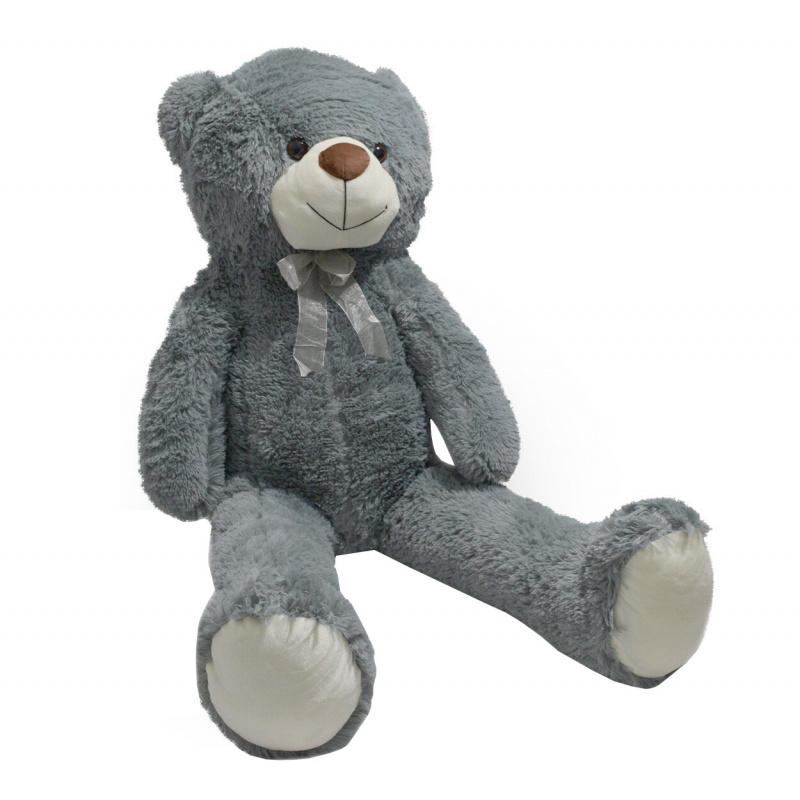 Aga4Kids plišani medvjed 130 cm Sivi