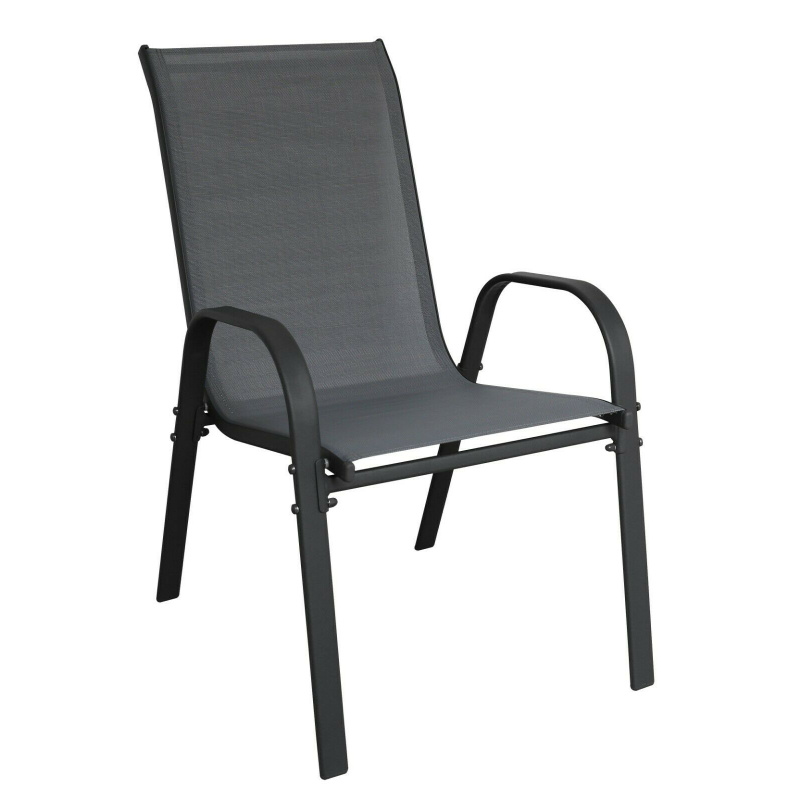 Linder Exclusiv Vrtna stolica STAPEL MC330881 Siva