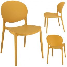 Plastična stolica za senf JUSTIN