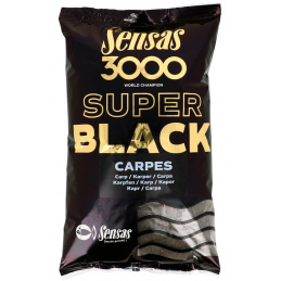 Sensas Mješavina za hranjenje 3000 Super Black Carpe 1kg