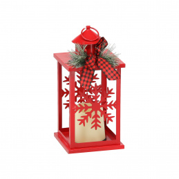 Aga Metalna LED božićna svjetiljka Crvena