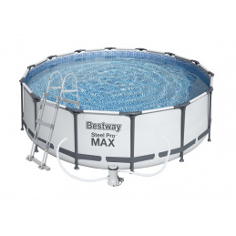 Bestway Steel Pro Max 3,66 x 1 m + Uložak za filtraciju + ljestve 2DAZ123