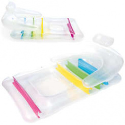 Bestway ležaljka s madracem na napuhavanje stolica 165cm 43011