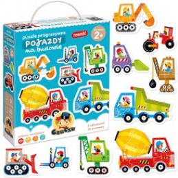 CzuCzu Puzzle Automobili na gradilištu ZA4157