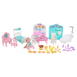 Vila za lutke + Pribor