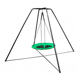 Aga Viseća ljuljačka krug 100 cm s okvirom