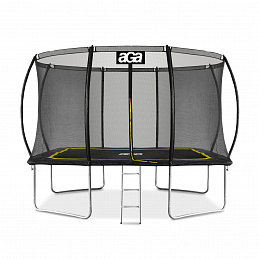 Aga Pravokutni trampolin 244x335 cm Crna/Žuta 6SAF044 - II. KLASA