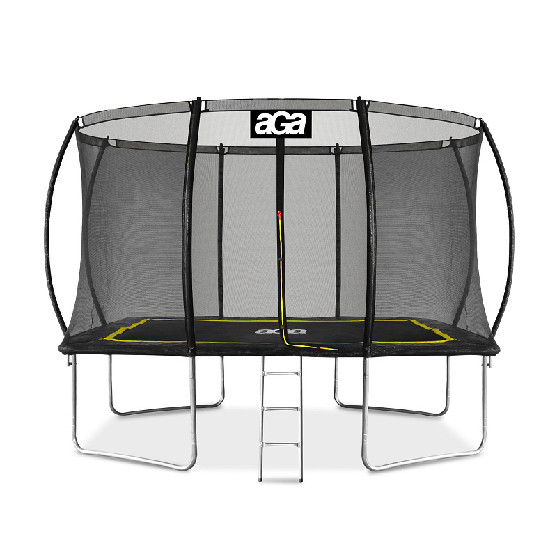 Aga Pravokutni trampolin 244x335 cm Crna/Žuta 6SAF044 - II. KLASA