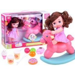 Lutka s konjićem za ljuljanje ZA2927