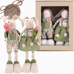 Par ukrasnih zečića