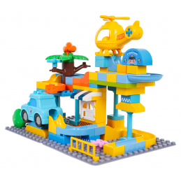 Set Velikih Kocki Policijska Stanica 93 kom.