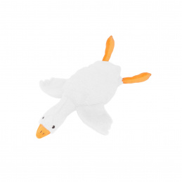 Aga4Kids Plyšový polštář Husa Bílá 90 cm