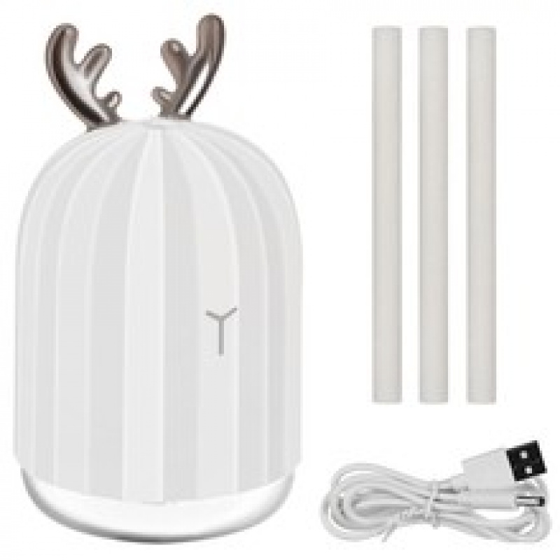 USB ovlaživač zraka, 220 ml Bijeli Malatec 16365