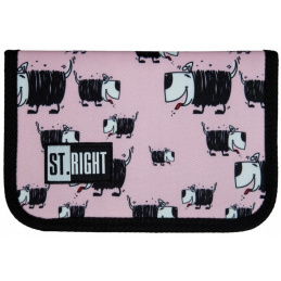 St.RIGHT Jednokatna pernica Dogs