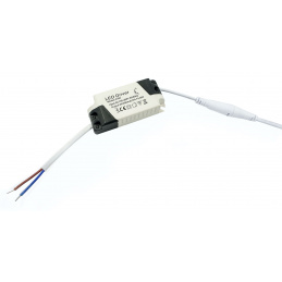 LED panel ECOplanet - kvadratni nadgradni - crni - 24W - 230V - 1900Lm - neutralno bijela