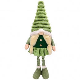 Božićni patuljak teleskopske noge ukras - 49-75 cm