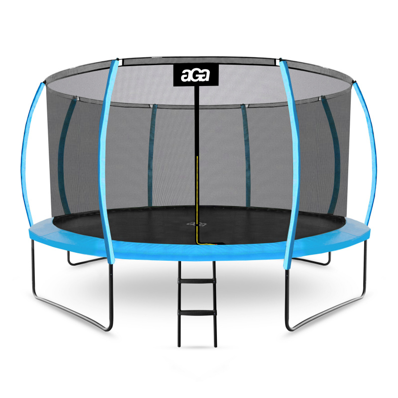 Aga SPORT EXCLUSIVE Trampolin 366 cm Svijetloplava + zaštitna mreža + ljestve