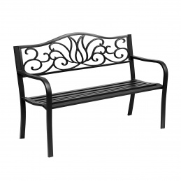 Aga Metalna vrtna klupa MR2045 127x60x89 cm