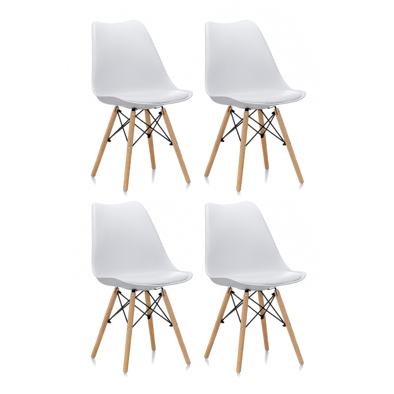 Aga 4x Blagovaonska stolica MR2035 Bijela