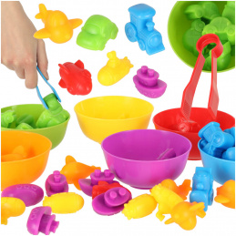 Aga Edukativni montessori set za učenje brojenja i boja 36 komada