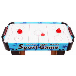 Dječji Air Hockey Blue + MDF stol + Zračni puhači + Spužvasti diskovi