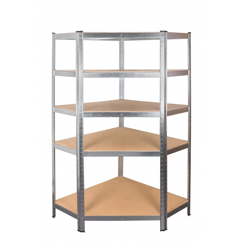 Aga Kutni metalni regal 180x90x40 cm 5 polica