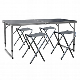 Aga kamping sklopivi set sivi 6DAZ628 - II. KLASA