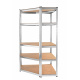 Aga Kutni metalni regal 180x90x40 cm 5 polica