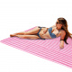 Aga Plaža piknik deka 200x200cm Ružičasta