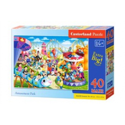 CASTORLAND puzzle 40 MAXI komada - Zabavni park
