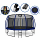 Aga SPORT EXCLUSIVE Trampolin 500 cm Tamno plava + zaštitna mreža + ljestve