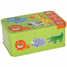 Aga Puzzle u limenci SAFARI 25 komada