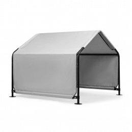 Aga Sklonište za kućne ljubimce 118x120x97 cm Sivo