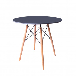 Aga Blagovaonski stol 80 cm Sivi