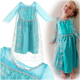 Aga Karnevalski kostim Elsa Frozen Snježno kraljevstvo 120cm