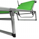 Aga Vrtni podesivi ležaljka GARDEN EXCLUSIVE MC372310LG Lime Green