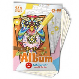 SABBIARELLI Pješčane bojanke Fantastične životinje 12+