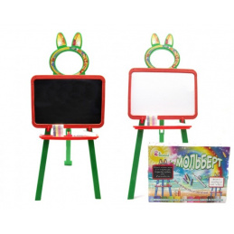 Doloni Dvostrana plastična ploča Zeleno-narančasta