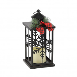 Aga Kovinska LED božićna svjetiljka Crna