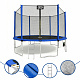 Aga SPORT PRO Trampolin 400 cm Plava + zaštitna mreža + ljestve + džep za obuću