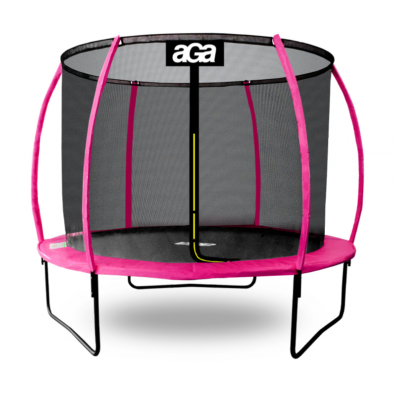 Aga SPORT EXCLUSIVE Trampolin 180 cm Ružičasta + zaštitna mreža