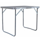 Aga Sklopivi kamping stol 80x60x70 cm Sivi