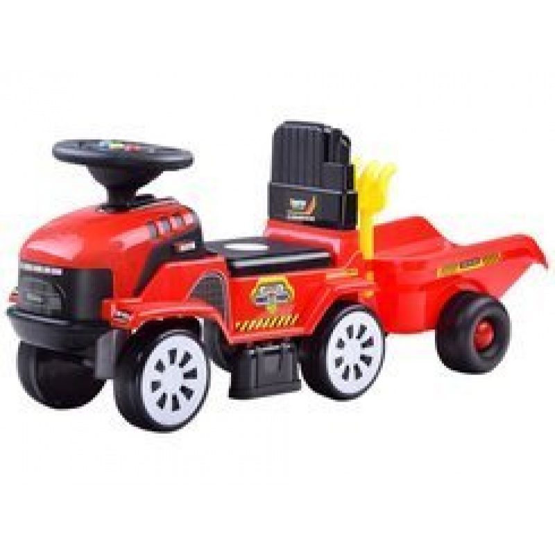 TRAKTOR Guralica s prikolicom ZA3746 - Crveni
