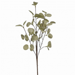 Umjetna biljka Grana eukaliptusa 48 cm visoka zelena KAO ŽIVA