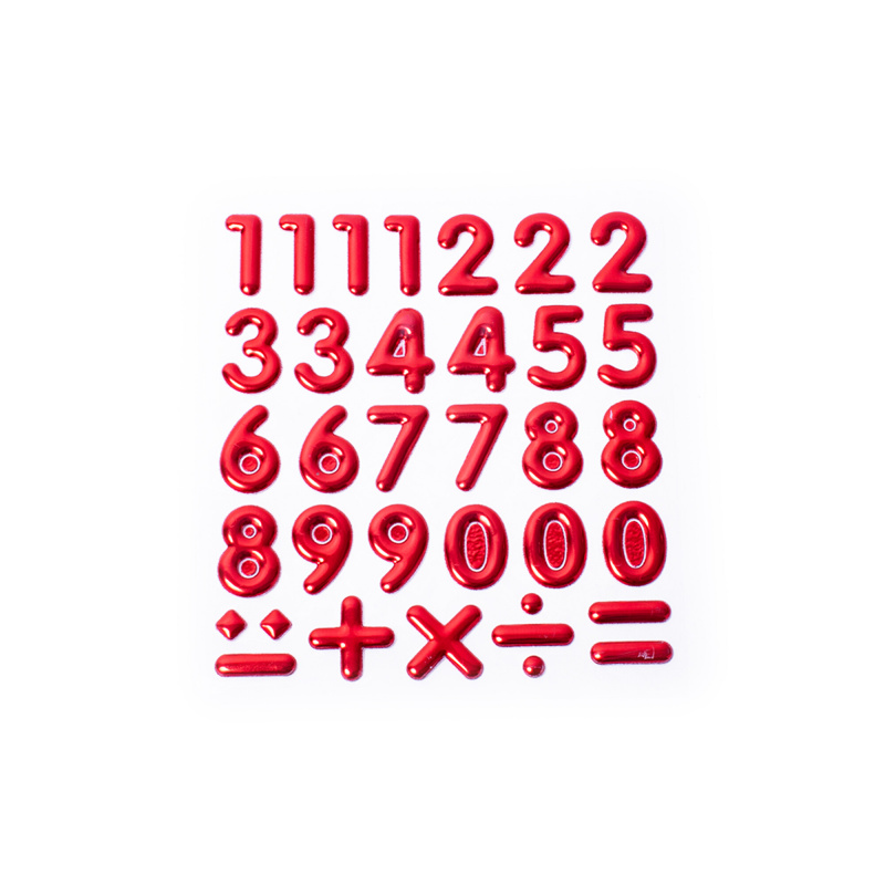 Aga4Kids Samoljepljivi brojevi DS8109CC