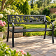 Aga Metalna vrtna klupa 125x53x77 cm