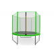 Aga SPORT PRO Trampolin 150 cm Svijetlo Zelena + zaštitna mreža