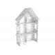 MONUMI 3D Sklopiva bojanka XXL Street House Proljeće 4+